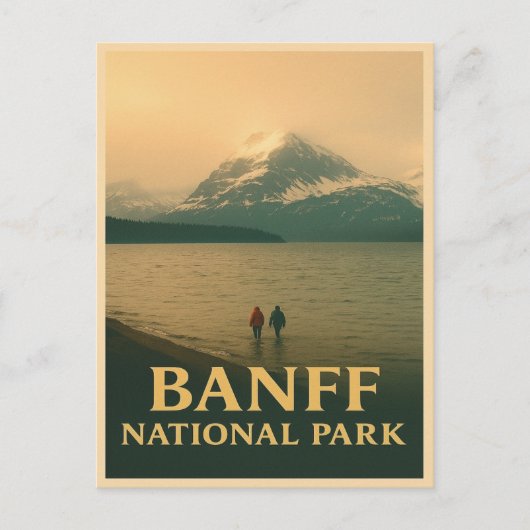 Banff National Park  Briefkaart (Voorkant)