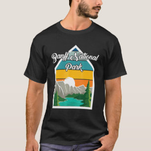 Banff National Park Canada Alberta Natuur Camping T-shirt