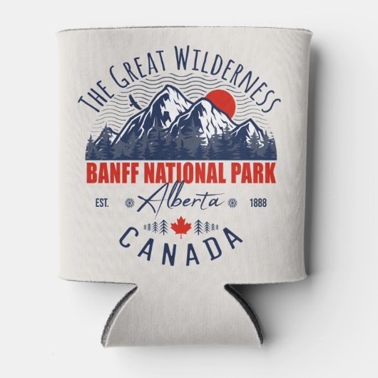 Banff National Park Canada Alberta Travel  Blikjeskoeler (Voorkant)