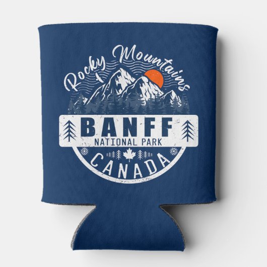 Banff National Park Canada  Blikjeskoeler (Achterkant)