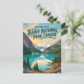 Banff National Park Canada Briefkaart (Staand voorkant)