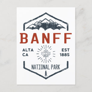 Banff National Park Canada  Briefkaart