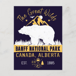 Banff National Park Canada  Briefkaart