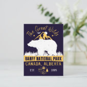 Banff National Park Canada  Briefkaart (Staand voorkant)