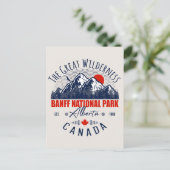 Banff National Park Canada  Briefkaart (Staand voorkant)