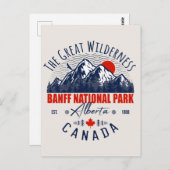 Banff National Park Canada  Briefkaart (Voorkant / Achterkant)