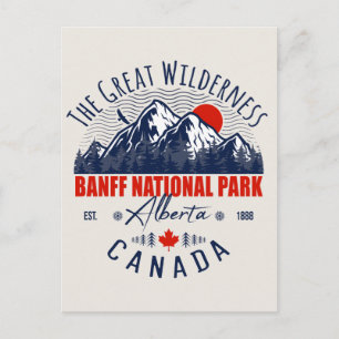 Banff National Park Canada  Briefkaart