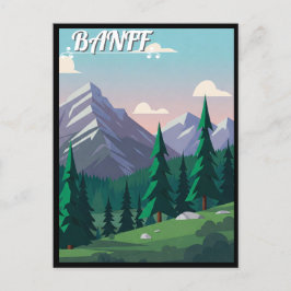 Banff National Park Canada Briefkaart