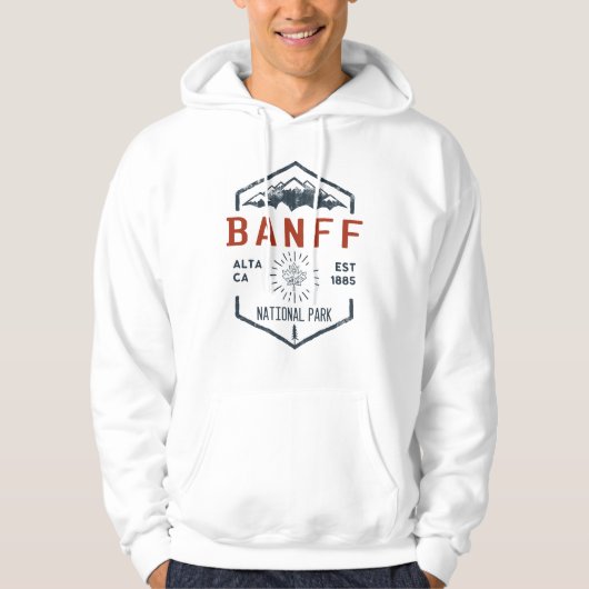 Banff National Park Canada  Hoodie (Voorkant)