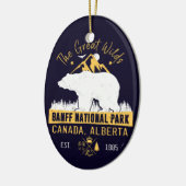 Banff National Park Canada  Keramisch Ornament (Links)