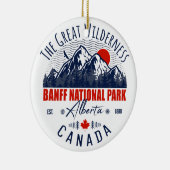 Banff National Park Canada  Keramisch Ornament (Rechts)