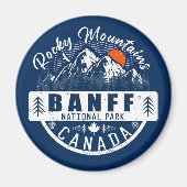 Banff National Park Canada Magneet (Voorkant)