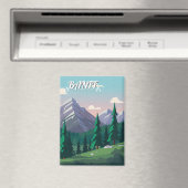 Banff National Park Canada Magneet (Insitu (Vaatwasser))