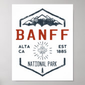 Banff National Park Canada  Poster (Voorkant)