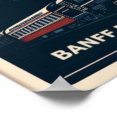  Banff National Park Canada Reisposter Poster (Hoek)