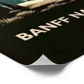 Banff National Park Canada Reisposter Poster (Hoek)