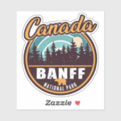 Banff National Park Canada Rocky Mountains Sticker (Vel)