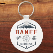 Banff National Park Canada  Sleutelhanger (Voorkant)