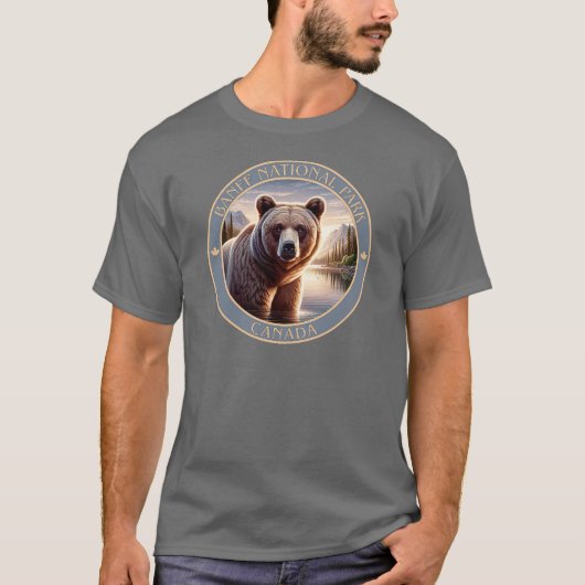 Banff National Park Canada T-shirt (Voorkant)