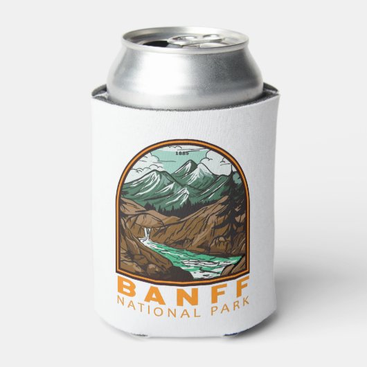 Banff National Park Canada Travel Blikjeskoeler (Blikje Voorkant)