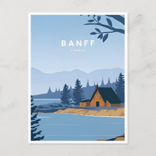 Banff National Park Canada Travel Briefkaart