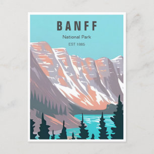 Banff National Park Canada Travel  Briefkaart