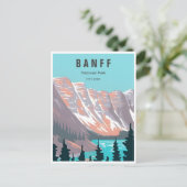 Banff National Park Canada Travel Briefkaart (Staand voorkant)