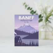Banff National Park Canada Travel  Briefkaart (Staand voorkant)