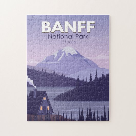 Banff National Park Canada Travel  Legpuzzel (Verticaal)