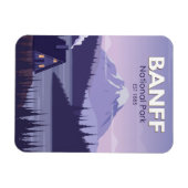 Banff National Park Canada Travel  Magneet (Horizontaal)