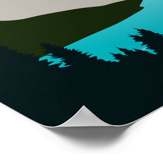 Banff National Park Canada Travel Poster (Hoek)