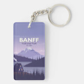 Banff National Park Canada Travel  Sleutelhanger (achterkant)