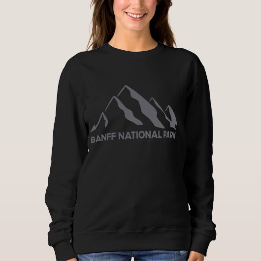 Banff National Park Canada Wandelreizen Trui (Voorkant)