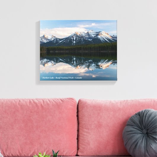Banff National Park canvas (Insitu (Woonkamer))