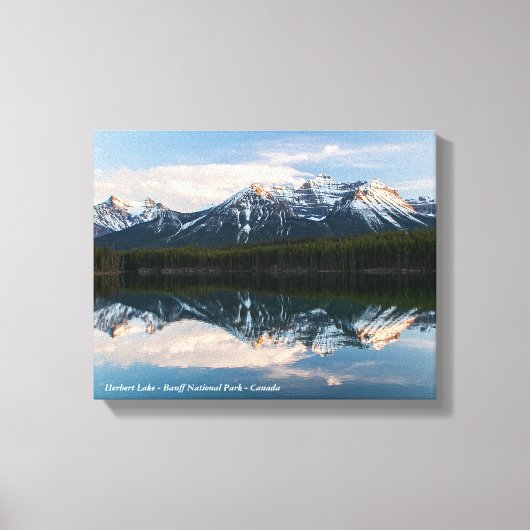 Banff National Park canvas (Voorkant)