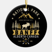 Banff National Park Cute Landscape Keramisch Ornament (Voorkant)