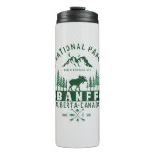 Banff National Park Forest Landscape Thermosbeker (Voorkant)