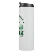 Banff National Park Forest Landscape Thermosbeker (Geroteerd rechts)