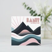 Banff National Park Gekleurde heuvels (Staand voorkant)