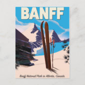 Banff National Park in Alberta, Canada. Briefkaart (Voorkant)