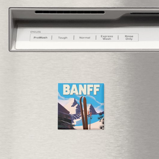 Banff National Park in Alberta, Canada. Magneet (Insitu (Vaatwasser))