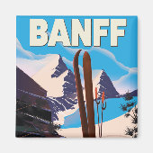 Banff National Park in Alberta, Canada. Magneet (Voorkant)