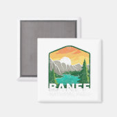 Banff National Park Lake Louise Canada  Magneet (Voorkant / Achterkant)
