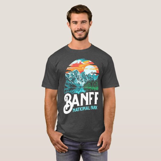 Banff National Park Lake Louise Canada  T-shirt (Voorkant volledig)