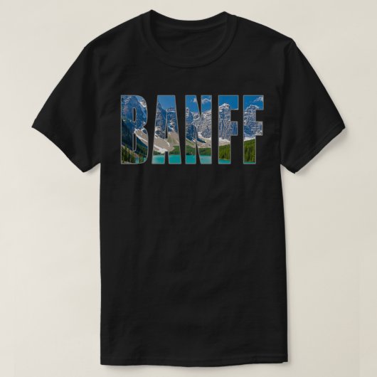 Banff National Park Lake Louise T-shirt (Design voorkant)
