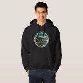 Banff National Park Moraine Lake Alberta, Canada Hoodie (Voorkant volledig)