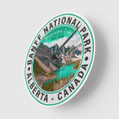 Banff National Park Moraine Lake Alberta, Canada Ronde Klok (Hoek)