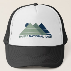Banff National Park Mountain Sun Trucker Pet