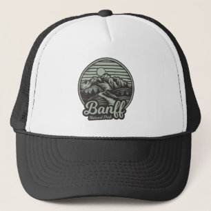 Banff National Park Mountain Trail Trucker Pet