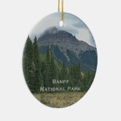 Banff National Park Mountain Travel Ornament (Rechts)